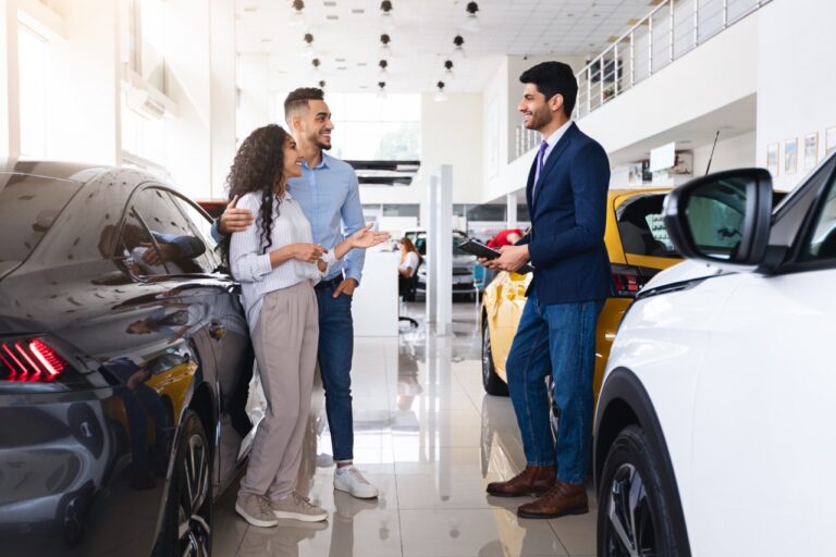 Dealer group report comparing CSI scores across monthly, quarterly, and YTD timeframes